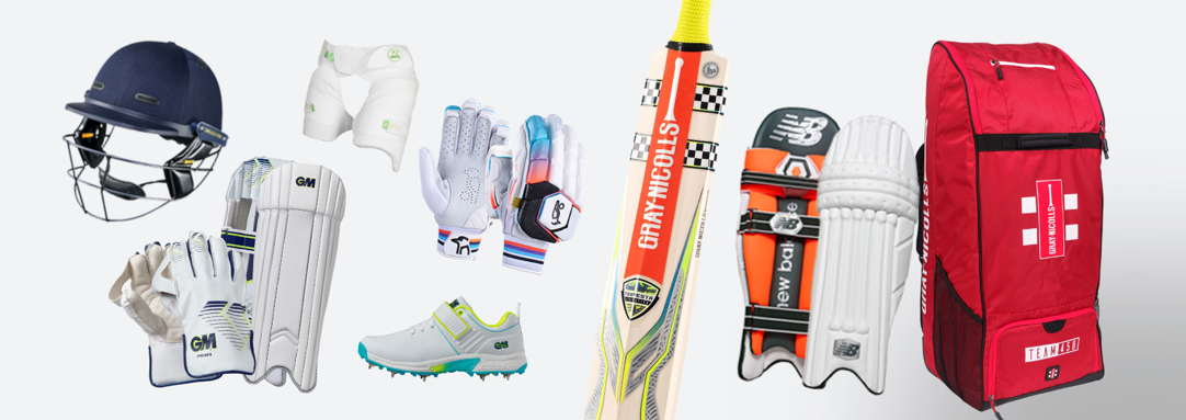 Cricket equipment stores shop